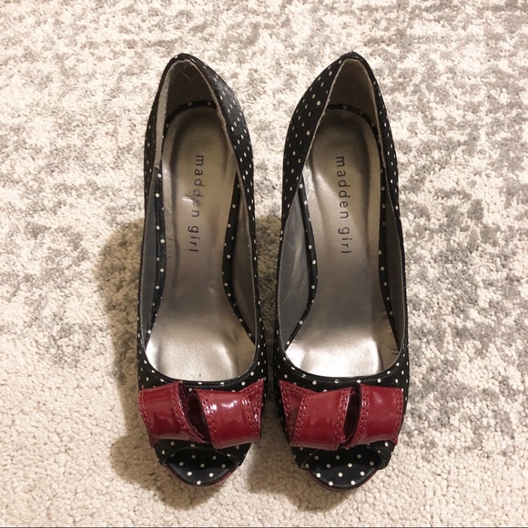 Steve Madden Shoes - Madden Girl Peep toe Pumps